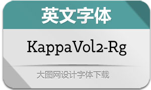 KappaVol2-Regular(Ӣ)