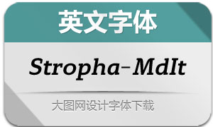 Stropha-MediumItalic(Ӣ)