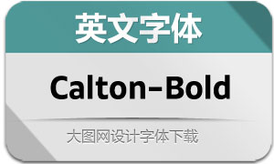 Calton-Bold(Ӣ)