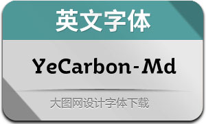 YeCarbon-Medium(Ӣ)