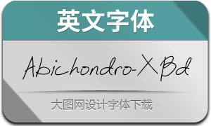 Abichondro-ExtraBold(Ӣ)