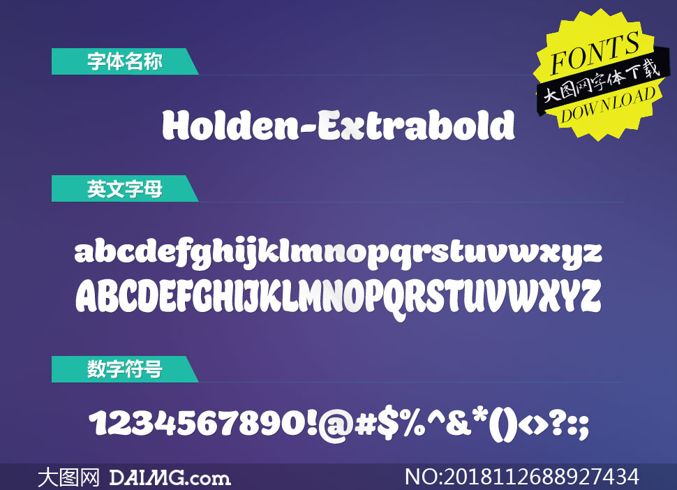 Holden-Extrabold(Ӣ)