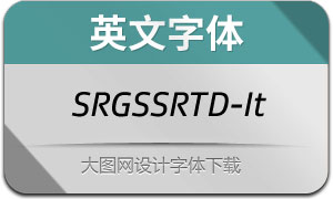 SRGSSRTypeDisp-Italic(Ӣ)