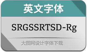SRGSSRTypeSerifDisp-Rg(Ӣ)