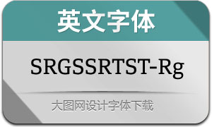 SRGSSRTypeSerifText-Rg(Ӣ)