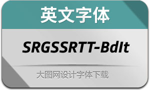 SRGSSRTypeText-BoldIt(Ӣ)