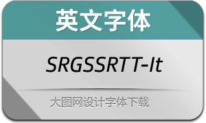 SRGSSRTypeText-Italic(Ӣ)