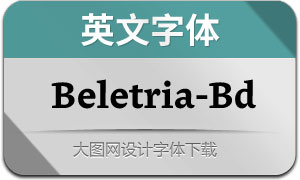 Beletria-Bold(Ӣ)