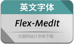 Flex-MediumItalic(Ӣ)