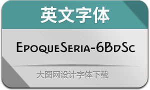 EpoqueSeria-6BoldSc(Ӣ)