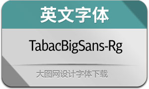 TabacBigSans-Regular(Ӣ)