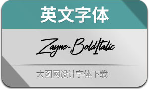 Zayne-BoldItalic(Ӣ)