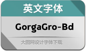 GorgaGrotesque-Bold(Ӣ)