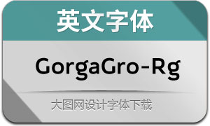 GorgaGrotesque-Regular(Ӣ)