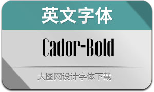 Cador-Bold(Ӣ)