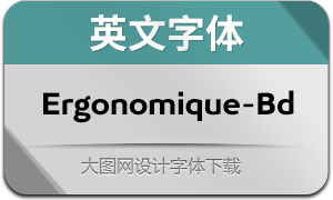 Ergonomique-Bold(Ӣ)