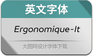 Ergonomique-Italic(Ӣ)