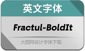 Fractul-BoldItalic(Ӣ)