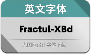 Fractul-ExtraBold(Ӣ)