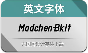 Madchen-BlackItalic(Ӣ)
