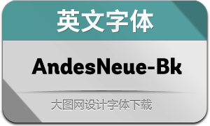 AndesNeue-Black(Ӣ)