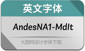 AndesNeueAlt1-MdIt(Ӣ)