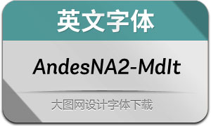 AndesNeueAlt2-MdIt(Ӣ)