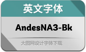 AndesNeueAlt3-Black(Ӣ)