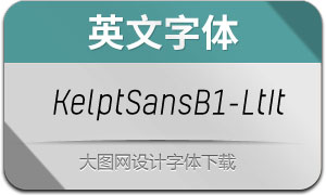 KelptSansB1-LightItalic(Ӣ)