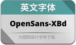 OpenSans-ExtraBold(Ӣ)
