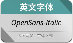 OpenSans-Italic(Ӣ)