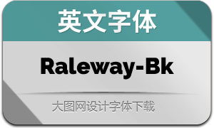 Raleway-Black(Ӣ)
