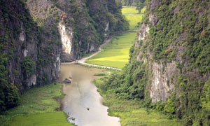 喀斯特地貌山川美景攝影圖片