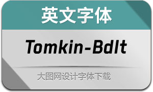 Tomkin-BoldItalic(Ӣ)