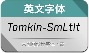 Tomkin-SemiLightItalic(Ӣ)