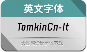 TomkinCn-Italic(Ӣ)