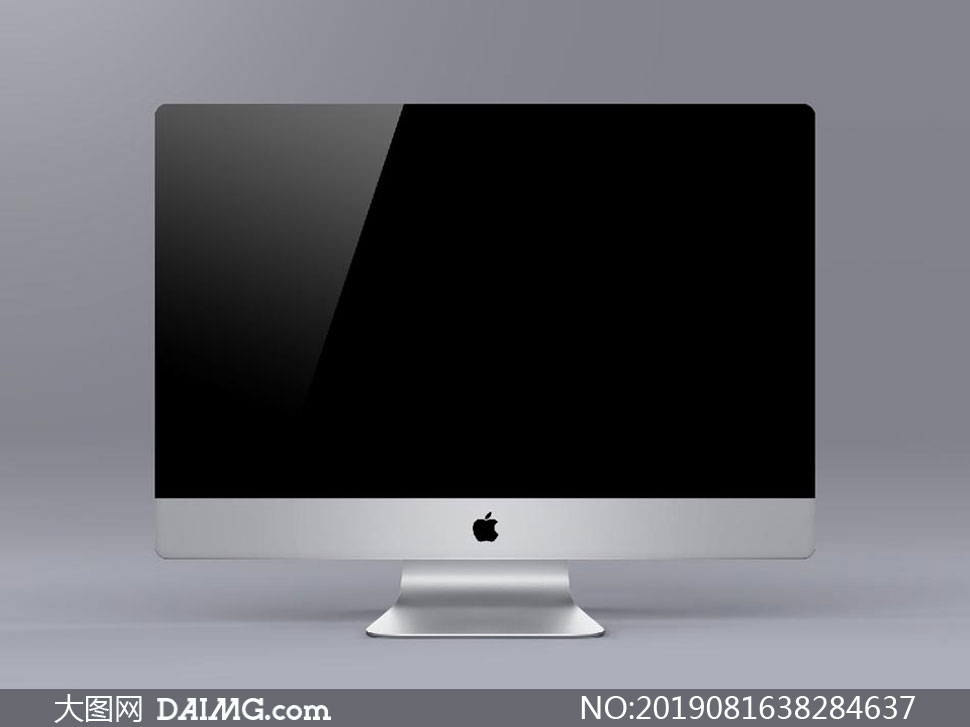 苹果电脑屏幕内容展示样机模板素材