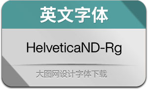 HelveticaNowDisp-Rg(Ӣ)