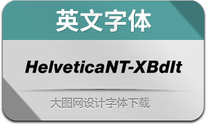 HelveticaNowT-XBdIt(Ӣ)