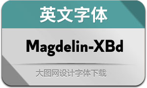 Magdelin-ExtraBold(Ӣ)