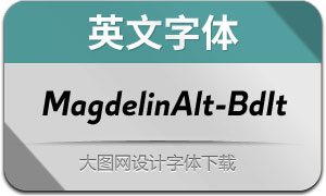 MagdelinAlt-BoldIt(Ӣ)