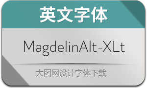MagdelinAlt-ExtraLight(Ӣ)