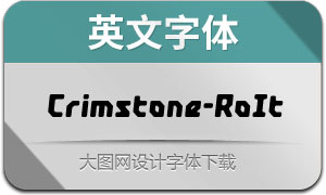 Crimstone-RoundedItalic(Ӣ)