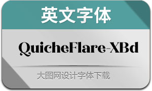 QuicheFlare-ExtraBold(Ӣ)