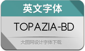 Topazia-Bold(Ӣ)