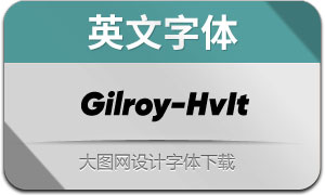 Gilroy-HeavyItalic(Ӣ)