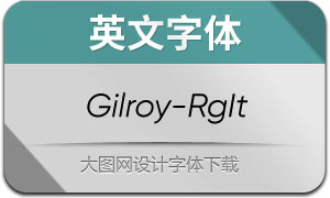 Gilroy-RegularItalic(Ӣ)