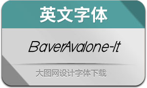 BaverAvalone-Italic(Ӣ)