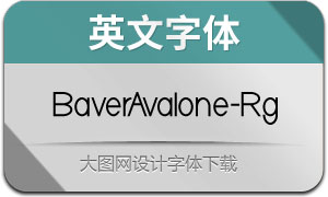 BaverAvalone-Regular(Ӣ)