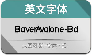 BaverAvalone-Bold(Ӣ)